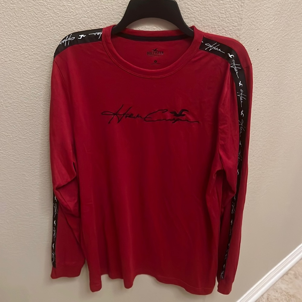 NWOT Hollister men’s long sleeve shirt, size XL